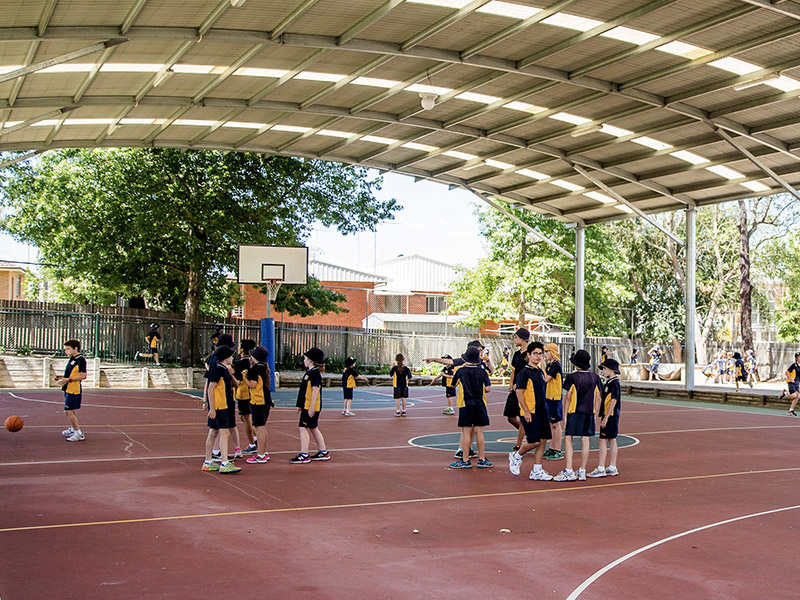 St Matthew's Primary Windsor Basketball Courts