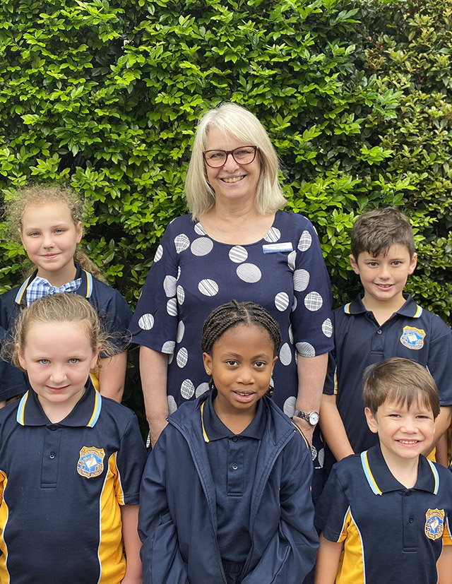 Principal Annelise Stockey at St Mathews Primary Windsor