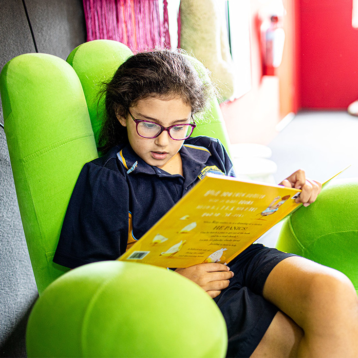 Our Library at St Mathews Primary Windsor