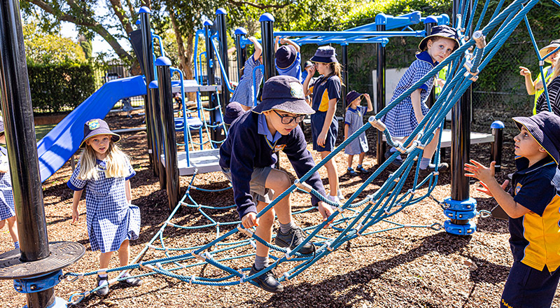 St Matthew's Catholic Primary Windsor playground equipment