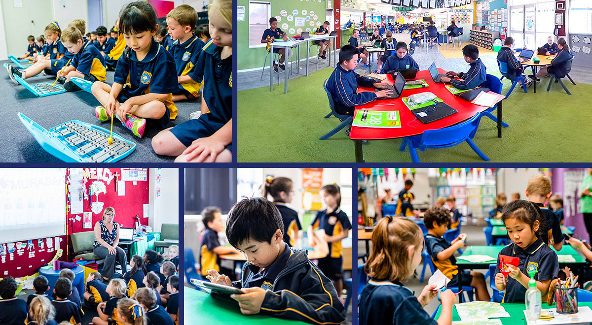 Learning spaces at St Matthew's Primary Windsor